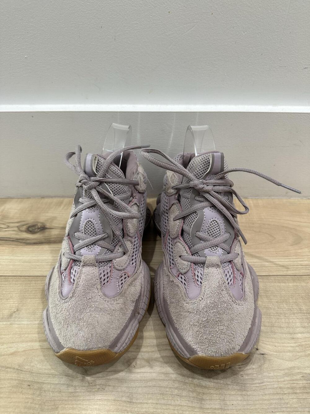 Adidas Yeezy 500 Shoes Mens Size 6.5 Purple Soft Vision Suede FW2656 Sneakers